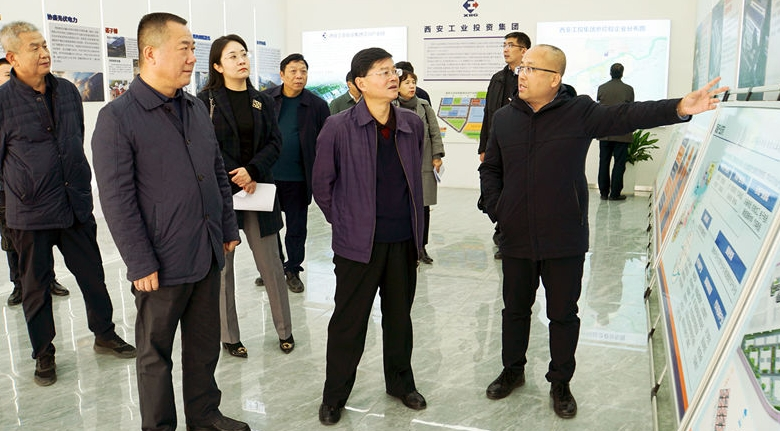 市人大财经委 常委会预算工委一行到bbin宝盈集团泾河产业园调研座谈